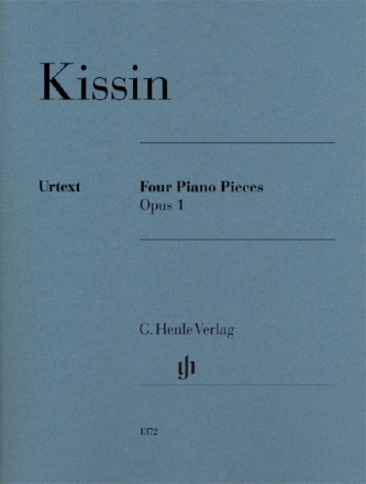 4 Pieces op.1 f�r Klavier