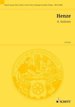 4. Sinfonie f�r gro�es Orchester Studienpartitur