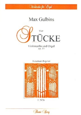 4 St�cke op.14 f�r Violoncello und Orgel