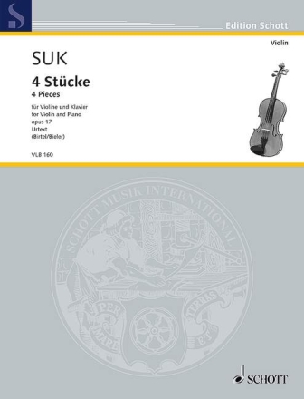 4 St�cke op.17 f�r Violine und Klavier