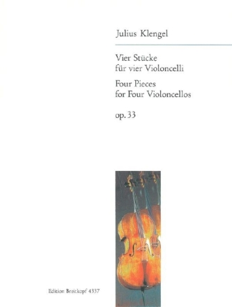4 St�cke op.33 f�r 4 Violoncelli Stimmen