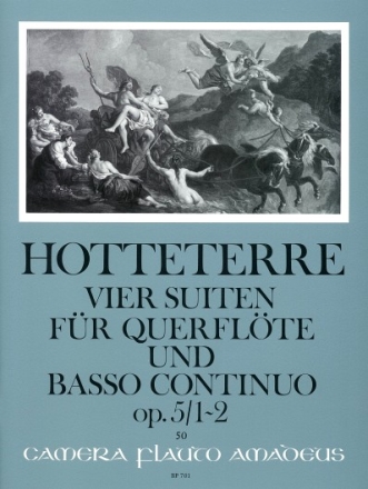 4 Suiten op.5 Band 1 Nr.1-2 f�r Fl�te und Bc