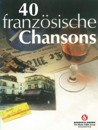 40 franz�sische Chansons: f�r Gesang und Klavier