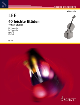 40 leichte Et�den op.70 f�r Violoncello