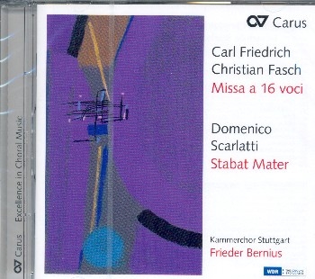 Missa a 16 voci (Fasch)  und  Stabat mater (Scarlatti)  CD