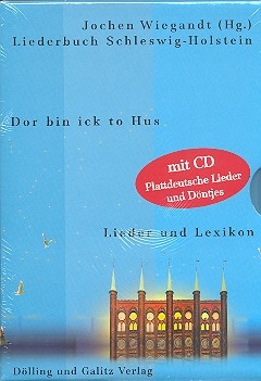 Dor bin ick to Hus (+CD) Lexikon und Liederbuch Schleswig-Holstein  2 Bnde im Schuber