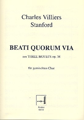 Beati quorum via op.38,3 fr gem Chor a cappella Partitur