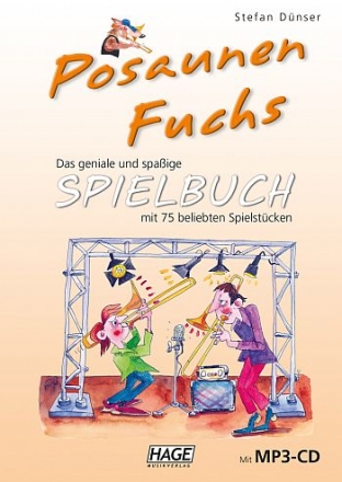 Posaunenfuchs - Spielbuch (+MP3-CD) fr 2-3 Posaunen Spielpartitur