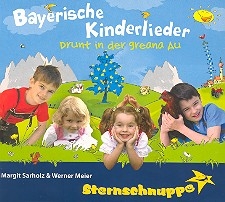 Bayerische Kinderlieder Drunt in der greana Au CD (mit Booklet)