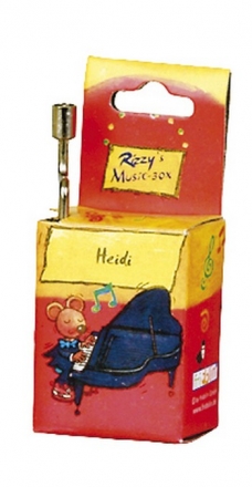 Spieluhr Rizzy Heidi Music-Box Spieluhr in Motivschachtel