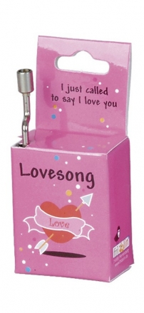 Spieluhr Lovesong I just call Music-Box Spieluhr in Motivschachtel