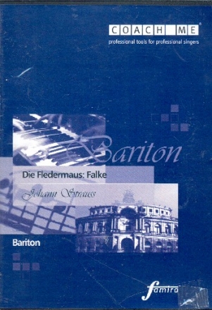 Die Fledermaus Rollen-CD Dr. Falke (Bariton) Lern- und Begleitfassung