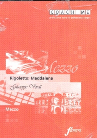 Rigoletto Rollen-CD Maddalena (Mezzosopran) Lern- und Begleitfassung