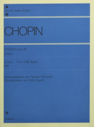 Etudes op. 10 Klavier