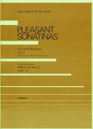 : Pleasant Sonatinas Vol. 2 Violine und Klavier