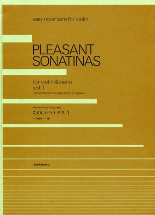 : Pleasant Sonatinas Vol. 1 Violine und Klavier