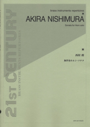Sonata for Horn solo Horn