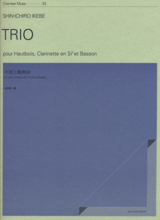 Trio Oboe, Klarinette und Fagott Partitur und Stimmen