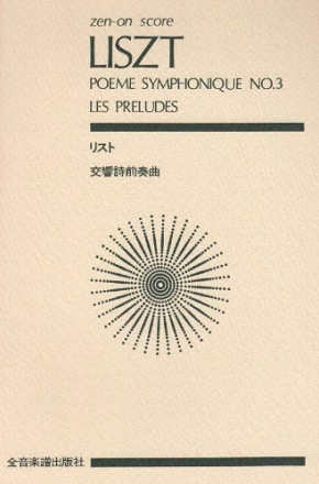 Les Preludes Orchester Studienpartitur