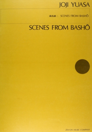 Scenes from Basho (I,III,V) Orchester Partitur