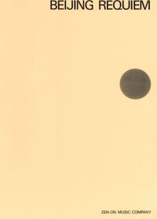 Beijing Requiem/Awa (Our), Rhapsody/Overture Japan Streichorchester Partitur