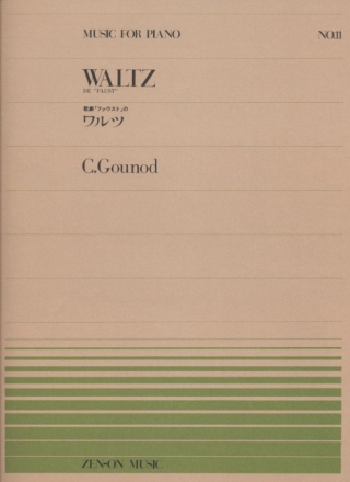 Gounod, Charles Walzer Klavier