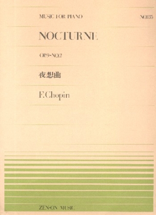 Nocturne op.9,2 for piano