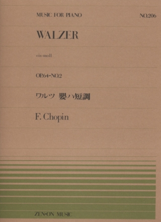Walzer op. 64/2 Klavier