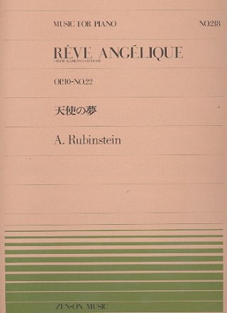 Reve angelique op.10,22 for piano