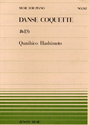Hashimoto, Qunihico Danse Coquette Klavier