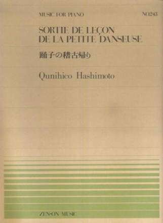 Hashimoto, Qunihico Sortie de leon de la petite danseuse Klavier