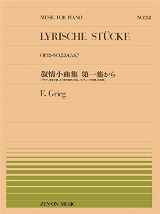 Lyrische Stcke op. 12 Klavier