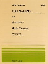 Five Walzer Klavier