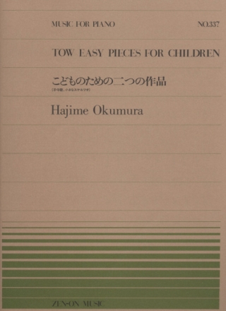Two Easy Pieces for Children Klavier