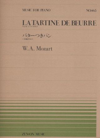 La Tartine de Beurre Klavier