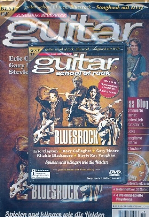 Guitar: Best of School of Rock - Bluesrock (+DVD)