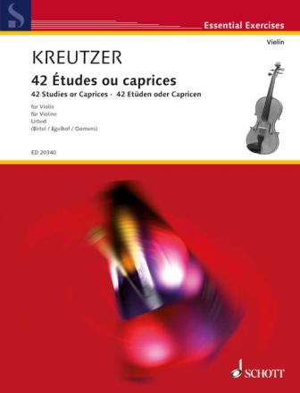 42 �tudes ou caprices f�r Violine