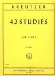 42 Studies for viola solo