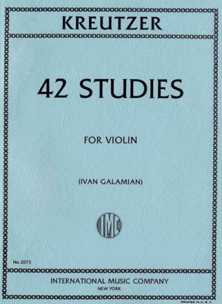 42 Studies for violin