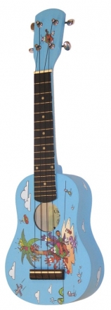 Voggy's Ukulele (Instrument und Plektrum)