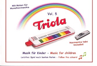 Liederbuch Band 5 - Musik fr Kinder fr Triola (Richter-Mundharmonika)