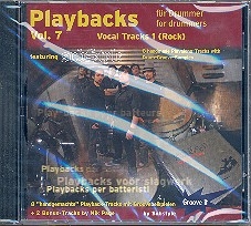 Playbacks for Drummer vol.7 CD Vocal Tracks vol.1 (Rock)