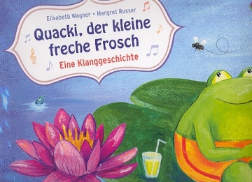 Quacki, der kleine freche Frosch  Eine Klanggeschichte Bildkarten-Set fr Kamishibai