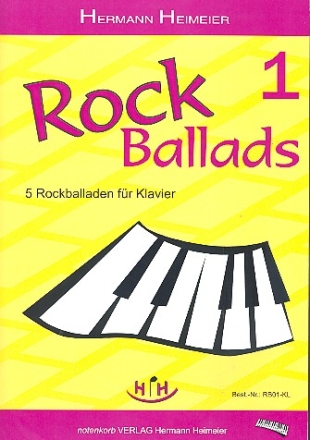 Rock Ballads Band 1 fr Klavier