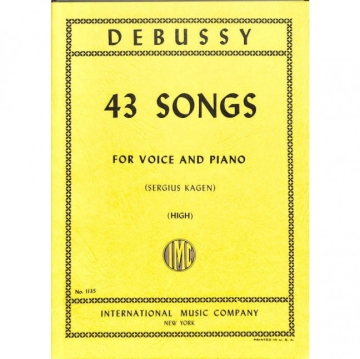 43 Songs for high voice and piano (fr/en)