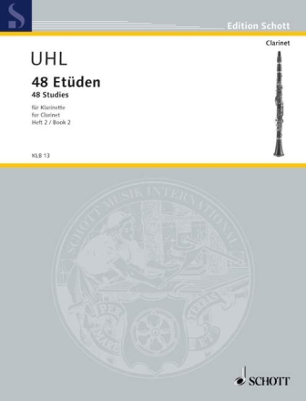 48 Et�den Band 2 (Nr.25-48) f�r Klarinette