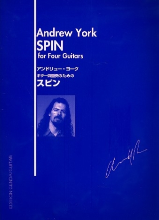 Spin  for 4 guitars score and parts