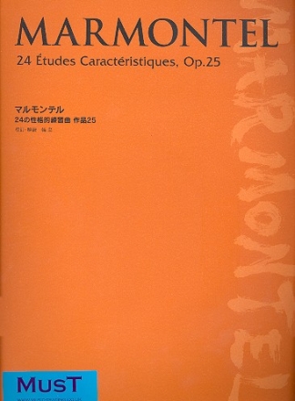 24 Characteristic Studies op.25 for piano
