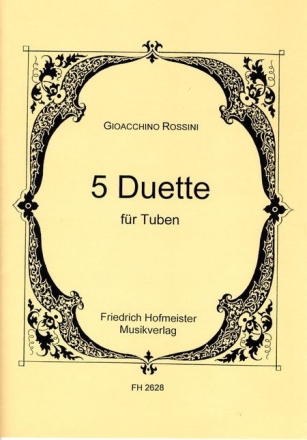 5 Duette f�r 2 Tuben Spielpartitur