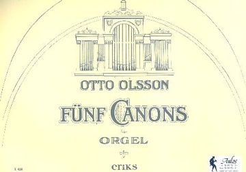 5 Kanons op.18 f�r Orgel